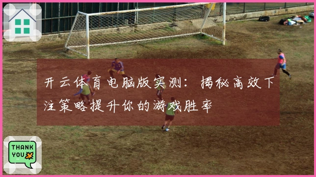 开云体育电脑版实测：揭秘高效下注策略提升你的游戏胜率